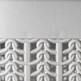 Wasmand, multifunctionele mand, 27 l, wasmand van kunststof, opbergmand, wasmand voor badkamer, veel kleding, accessoires, speelgoed, wasbox (grijs)