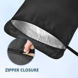 Wetbag 50 cm x 60 cm, 2 stuks herbruikbare luiertas met ritssluiting, waterdichte tas, organizer voor badpakken, strandlaken