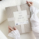 Elegante sprei in beige 200 x 220 cm Veelzijdige deken als bedsprei of banksprei voor bed- en bankquiltstijl Ideaal als sprei fluweel fluweel