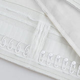 Gordijnen met plooiband transparante gordijnen voor woonkamer set van 2, 260x140cm blauw groen