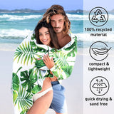 XXL – Microvezel strandhanddoek groot, licht en sneldrogend – 100% gerecyclede microvezel handdoek – 200cmx90 cm of 160cmx90cm