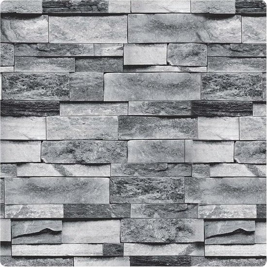 vaste hangende steenlook Baksteen steen hangende decoratieve sticker behang voor slaapkamer, keuken, woonkamer, 45 x 600 cm