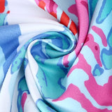 microvezel strandlaken - strandlaken groot 160x80cm -strandhanddoeken zandvrij - sneldrogende en lichte strandhanddoeken. Geschikt voor camping, sportschool, strand.