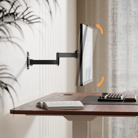 S1211 S2222 S2244 S1222 S1022 TV-muurbeugel zwart