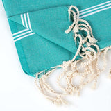 Hamamdoek, strandhanddoek, badhanddoek, saunahanddoek, 100% katoen, 100 x 200 cm, licht, zacht en absorberend, XXL hamamdoek, groot, 100 x 200 cm, sauna, hamamdoek voor dames en heren