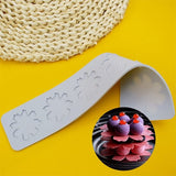 silicone lace fondant mallen, suiker ambachten, afdrukken schimmel, eetbare cake, moleculaire keuken, decoratie, 5 gaten grote en kleine kersenbloesem