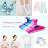 Kleerhangers voor kinderen baby 40 stuks 27 cm met 3 stuks kleerhangers organizer