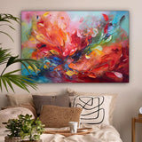 Muurschilderingen groot 120x80 cm XXL slaapkamer huisdecoratie woningfoto woonkamer foto canvas muur decor kunstdruk - olie - kunst - abstract - kleurrijk