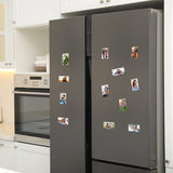 Kurtzy (20Pak) Blanke Foto Lijst Inleg Koelkast Magneten - Voor Foto’s 9,8 x 5x9 cm - Doorzichtig Helder Acryl Koelkast Magneten voor Kleine Foto’s - Geschenken voor Familie & Vrienden