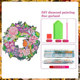 Diamond Painting gecombineerd met een tafelkrans