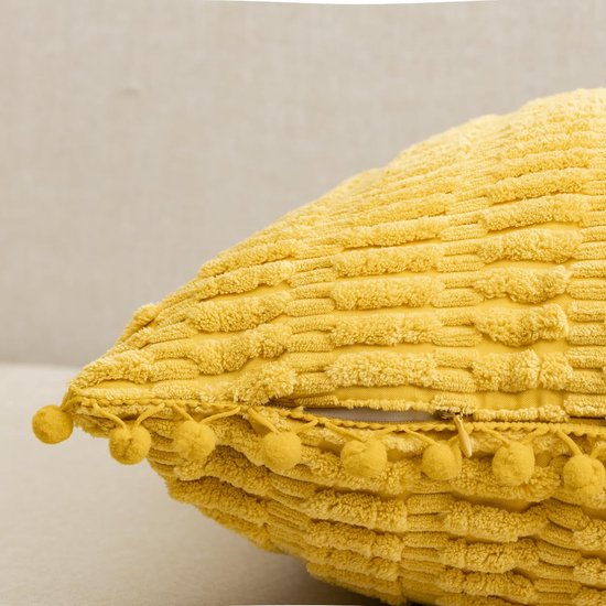 Set van 2 kussenslopen, 40 x 40 cm, corduroy fluweel, sofakussen, zachte kussenhoezen, boho-kussenslopen, sierkussen, moderne kussens, decoratie voor bank, slaapkamer, thuis, aut