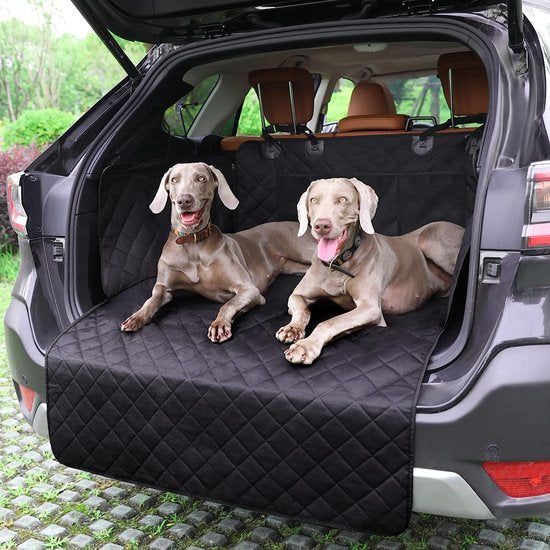 Kofferbakbescherming voor honden met zijbescherming 185X105CM waterdichte hondendeken kofferbak met bumperbescherming krasvaste kofferbak autohoes beschermmat groot