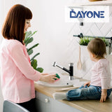 Keukenkraan 360 ° draaibare waterkraan uittrekbaar roestvrij staal geborsteld hogedruk eenhands wastafelarmatuur 2 straalsoorten mengkraan ( - chroom en matzwart)