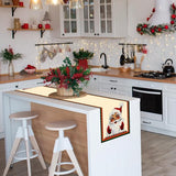 Tafelloper Kerstmis - Kerstman Kerst Tafelloper | Tafelloper Kerstmis Groen | Sander tafelloper Kerstmis | Kerst Tafel Decoratie | Tafelloper Kerstmis