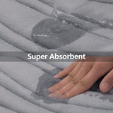 Badkamertapijt, zachte badmat, antislip, absorberend, wasbaar, douchemat, 40 x 60 cm Badkamertapijt, zachte badmat, antislip, absorberend, wasbaar, douchemat, 40 x 60 cm