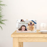 Magnetische Fotolijsten 13x18cm Acryl Fotolijsten 10+10mm Dikte Bureautafel Helder - Pakket van 3