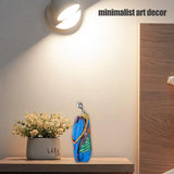 Beelden en sculpturen abstracte yoga kunst vrouw, creatief full-colour olieverfschilderij kunst vrouw standbeeld, moderne woonkamer veranda centerpieces boekenplank ingangen desktop decor ambachten (stijl A)