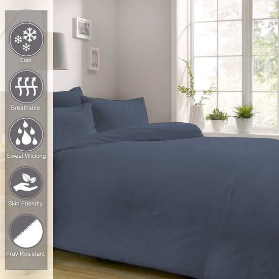 Beddengoed, katoen met een draaddichtheid van 400 beddengoed