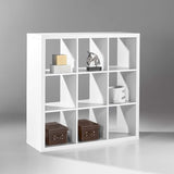 Style Modern Cube Shelving Unit, Sonoma Oak Look, Ideal for Folding Boxes