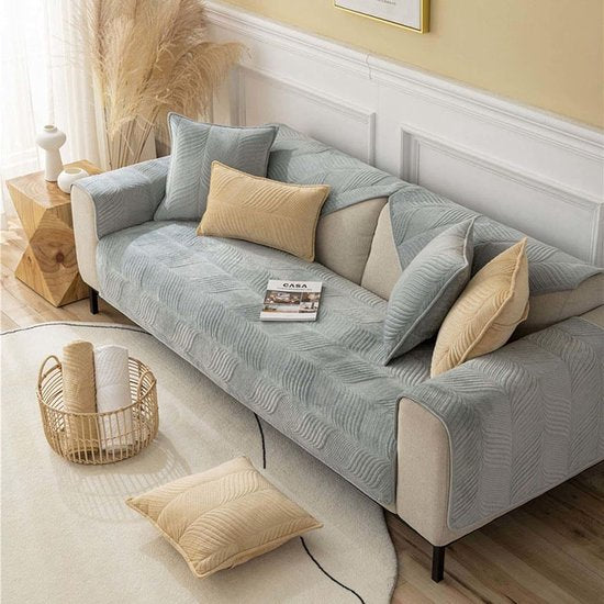Hoes Hoekbank L-vorm Waterdichte Bankbeschermer Antislip Hond Kat Bankhoes Hoekbank U-vorm Deken Universele 3/2/4/1-zitsbank, 1-70 x 70 cm