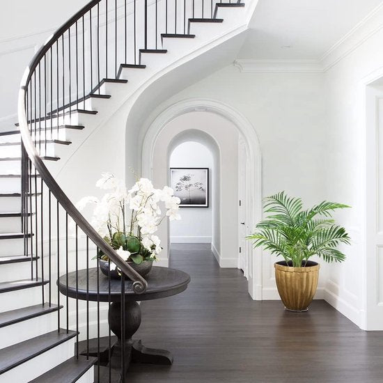 Kunstplanten Kunstpalm Kunstplant Grote Palm Kunstboom Tropische Esthetische Decoratie Woonkamer Balkon Slaapkamer Kantoor Huis 110 cm