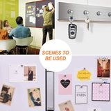 Neodymium magneten, extra sterk, 28 stuks, mini-magneten, 12 x 16 mm, voor magneetbord, steekbord, prikbord, koelkast, kegelmagneten, neodymium magneten, klein, met opbergdoos