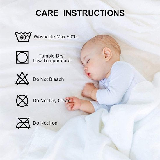 waterdichte matrasbeschermer - waterproof mattress protector ademende matrasbeschermer - breathable mattress protector anti-allergische matrasbeschermer - anti-allergenic mattress protector katoen - cotton 90 x 200 cm - 90 x 200 cm