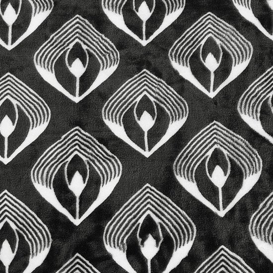 Marokkaanse lotusblauwe fleece deken voor op de bank, licht, zacht, gezellig deken om het hele jaar door te loungen.