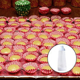 Handdeegmengfles, 1000 ml handdeegdispenser met maatmarkeringen en mengbal, voor pannenkoeken, wafels, pannenkoeken, cupcakes, keukengerei