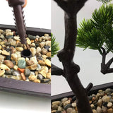 kunstmatige bonsai-boom met 5 stelen