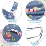 2-delig schort kookschort met grote zakken, keukenschort voor dames, verstelbaar keukenschort keukenchefschorten BBQ-schort voor unisex