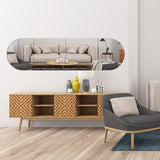 Set van 4 acrylspiegeltegels, zelfklevend, spiegelwand 30 x 30 cm, spiegel zelfklevend, spiegelwand over de volledige lengte, spiegel om op kast te plakken, zelfklevende spiegel, tegelspiegel, zelfklevend