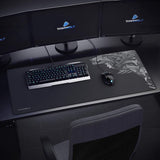 Gaming Muismat - 900 x 400 x 4 mm-XXL muismat-Desk pad extra groot muismat motief-verbetert precisie en snelheid