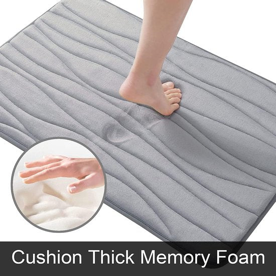 Badkamertapijt, zachte badmat, antislip, absorberend, wasbaar, douchemat, 40 x 60 cm Badkamertapijt, zachte badmat, antislip, absorberend, wasbaar, douchemat, 40 x 60 cm