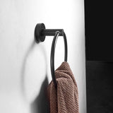 Handdoekringen van roestvrij staal badkamer badkamer houder houder handdoek handdoekhaak handdoekhouder handdoekring handdoekstandaard ring handdoekhouder