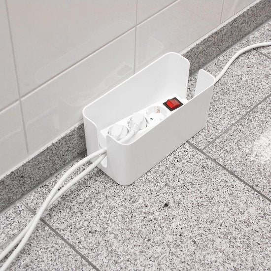 Kabeldoos, wit klein