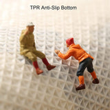 Badmat, badmat, kleurrijke bloemen, badkamertapijt, antislip, 50 x 80 cm, zacht absorberend badkamertapijt voor badkuip, douche, woonkamer (50 x 80 cm)