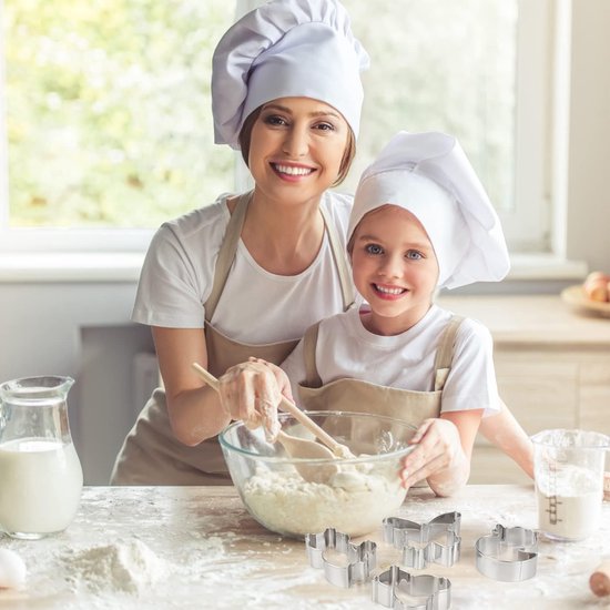 Uitsteekvormen voor dieren, doe-het-zelf uitsteekvormen voor dieren, 9 stuks koekjessnijders voor dieren, roestvrij staal voor bakken, fondant en koekjes