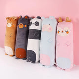 Frooneys Hugo - Fat Hugger - Lange pluche/plush/plushie knuffel kussen - Kawaii Nijlpaard Slaapkussen - 80 cm