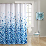 Douche-uitgordijn polyester stof, waterdicht schimmelbestendig en machinewasbaar, badgordijn met 12 haken 180x180/200 cm