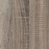 Compacte multifunctionele hoekplank met 3 lagen, hout, Frans eiken grijs/zwart, 29,46 x 29,46 x 75,18 cm