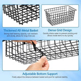 Zwembadmand, metalen zwembadmand, bekerhouder, handdoek, opbergrek, groot hangend zwembadaccessoire-organizer, opbergdoos met dik rooster, 2 stuks