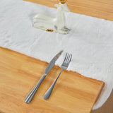 30 x 120 cm Faux Fur Modern Table Runner White, Table Runner Christmas, Winter Snow White Table Runner, Household Plush Tablecloth for Christmas, Wedding, Birthday, Dining Table, Dressing