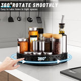 Organizer, Kruidenrek, 360° Draaitafel, Koelkastorganizer, Kruidenorganizer, Keukenorganizer, Kruidenhouder, Kastorganisator voor de keuken, Kruidenpotten, Kasten (10 in + 11 in)