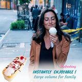 Set of 2 ice cream containers for ice cream, 1.5 L, storage containers, freezer containers, ice containers, BPA-free food grade