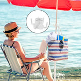 parasolstandaard met 4 haringen, afneembaar instelbaar, robuust grondanker voor parasol van metaal, grondpen, parasol buiten, voor strand, gras, zand