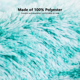 Superzachte kussensloop, 50 x 50 cm, decoratief dubbelzijdig pluche knuffelkussen, wollige, behaaglijke kussenslopen, knuffelkussen, kunstbont kussens, bankkussens voor bank.