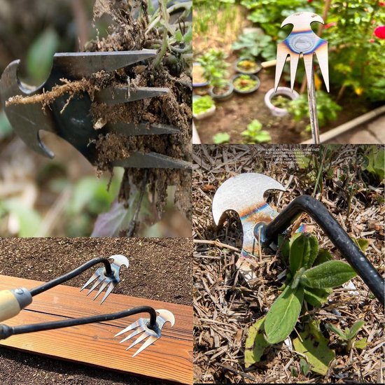 2 stuks onkruidsteker, ontworteling wieden gereedschap, tuinieren, onkruidsteker, tuinieren, handonkruidsteker, onkruidwieden, gereedschap voor tuinieren met handvat