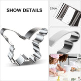 Uitsteekvormen voor dieren, doe-het-zelf uitsteekvormen voor dieren, 9 stuks koekjessnijders voor dieren, roestvrij staal voor bakken, fondant en koekjes