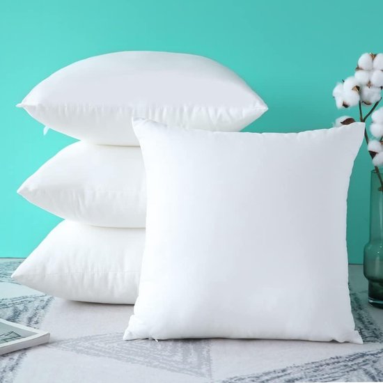 Kussen wit 45 x 45 cm